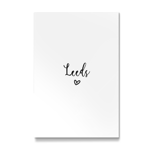 Galerie-Print "I Heart Leeds" 30x20 cm artboxONE