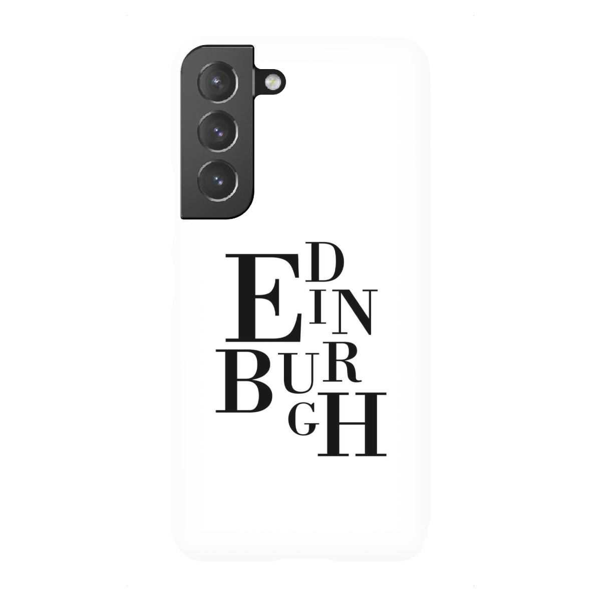 Samsung Galaxy "Edinburgh Buchstabensalat" Premium-Case Handyhülle artboxONE