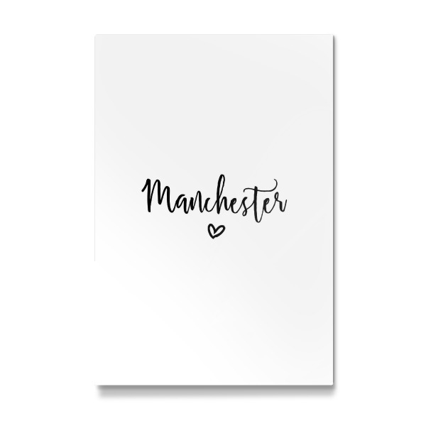 Galerie-Print "I Heart Manchester" 30x20 cm artboxONE