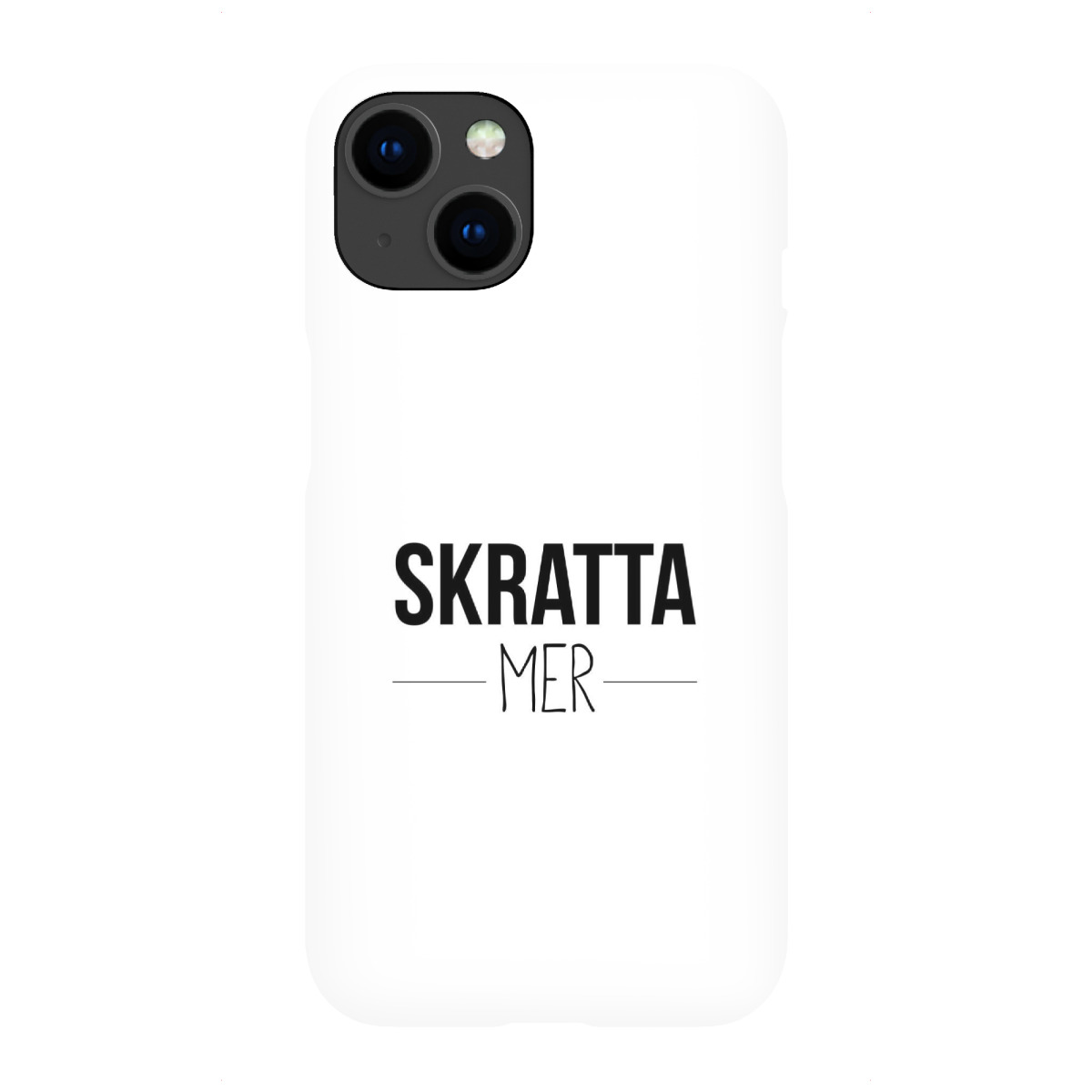 iPhone "Skratta Mer" Premium-Case Handyhülle artboxONE