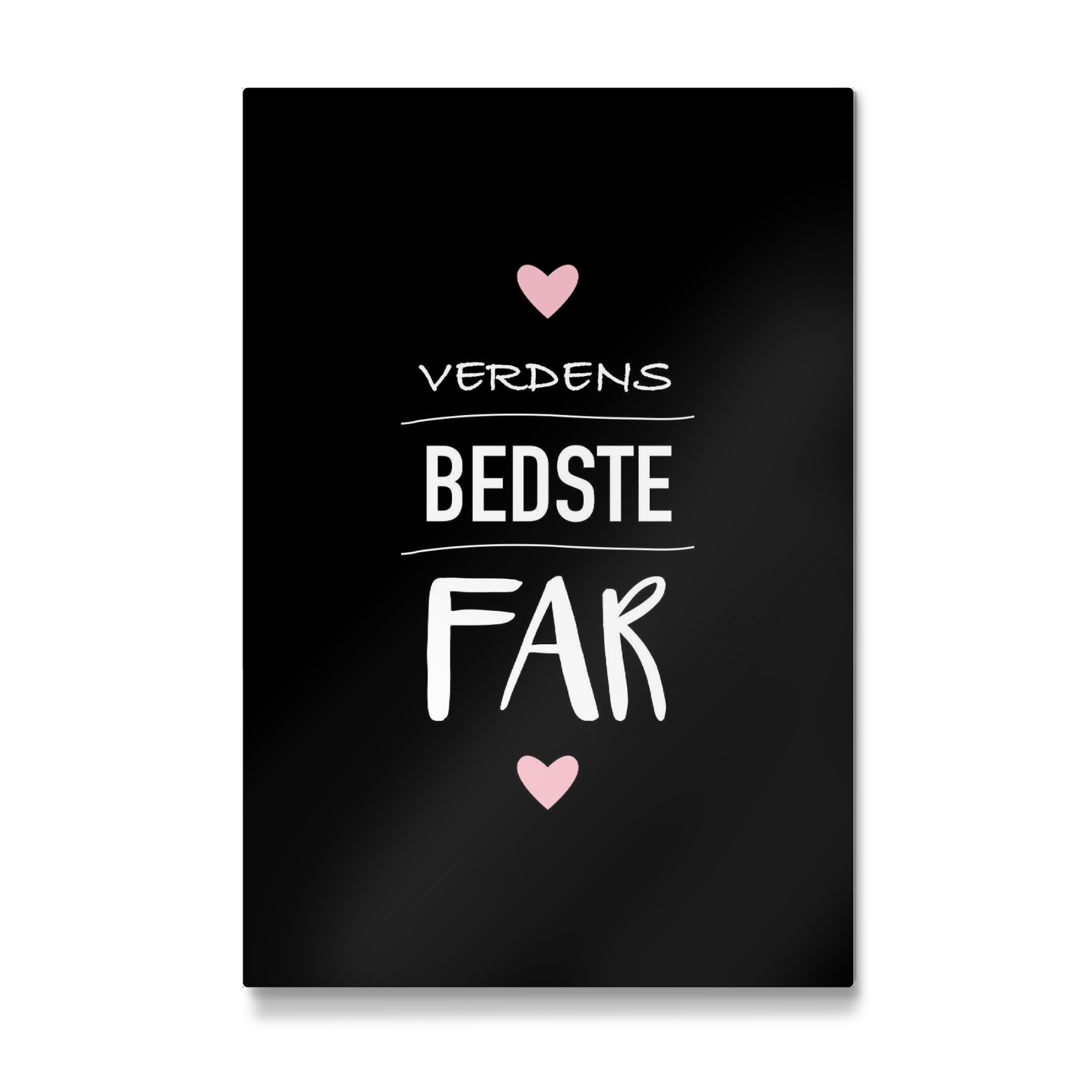 Galerie-Print "Verdens Bedste Far" 75x50 cm artboxONE