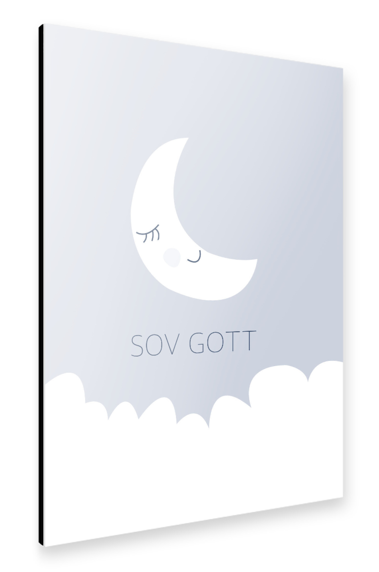 Alu-Dibond "Sov Gott" 75x50 cm artboxONE