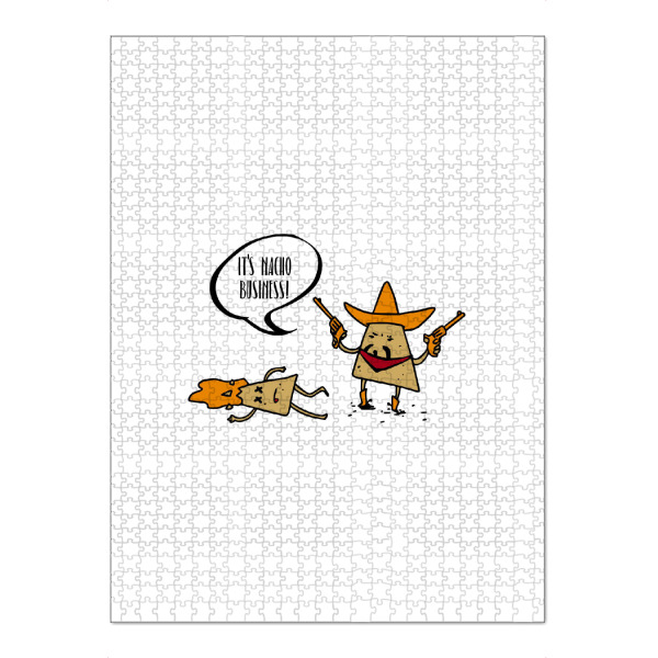 Puzzle Ravensburger "Nacho Business" artboxONE - Essen & Trinken,Comic