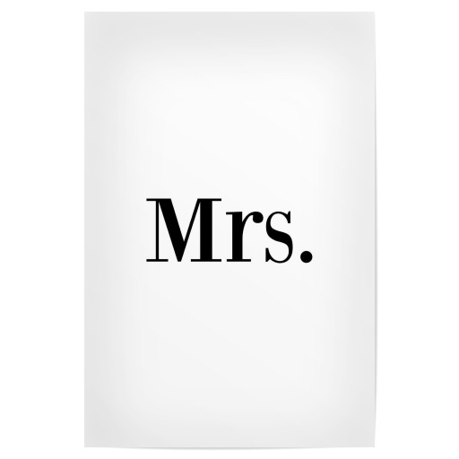 Mrs. [& Mr.]