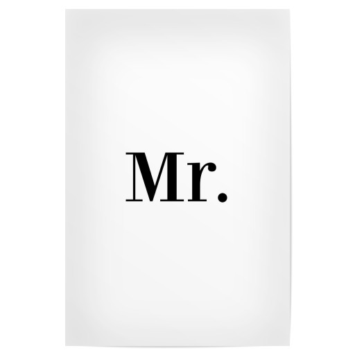 Mr. [& Mrs.]