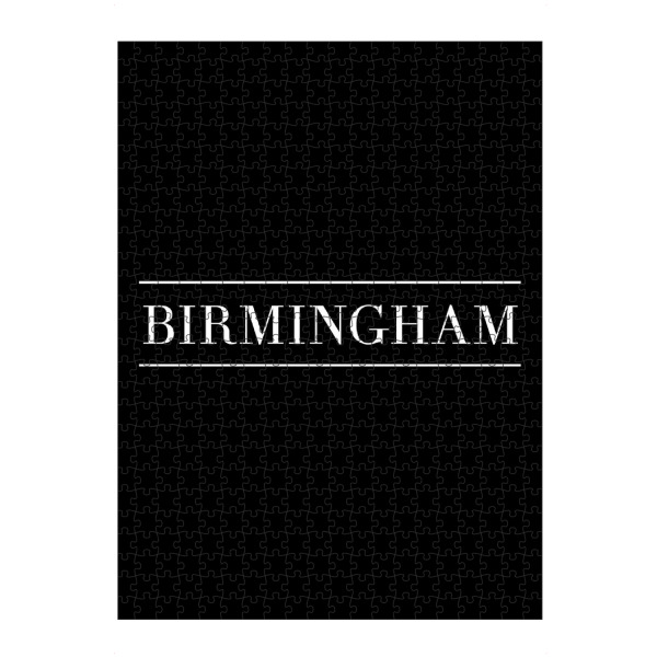 artboxONE Puzzle "BIRMINGHAM | HORIZONTAL" artboxONE - Städte,Reise,Schwarzweiß,Fashion,Städte / Weitere