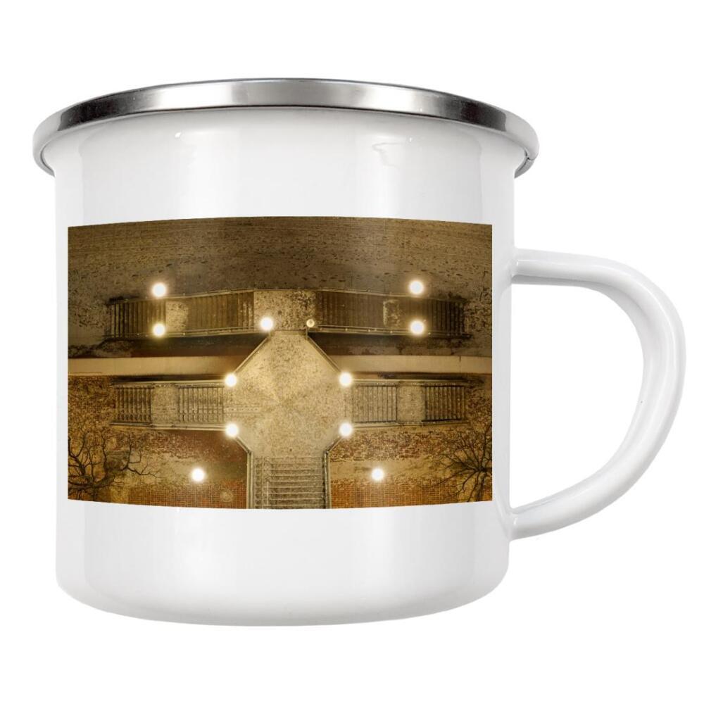 Emaille Tasse "Hamburger Wall-Brigde" artboxONE - Architektur