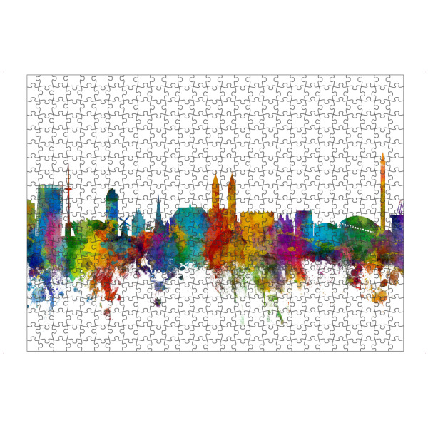 artboxONE Puzzle "Bremen Germany Skyline" artboxONE - Städte,Reise
