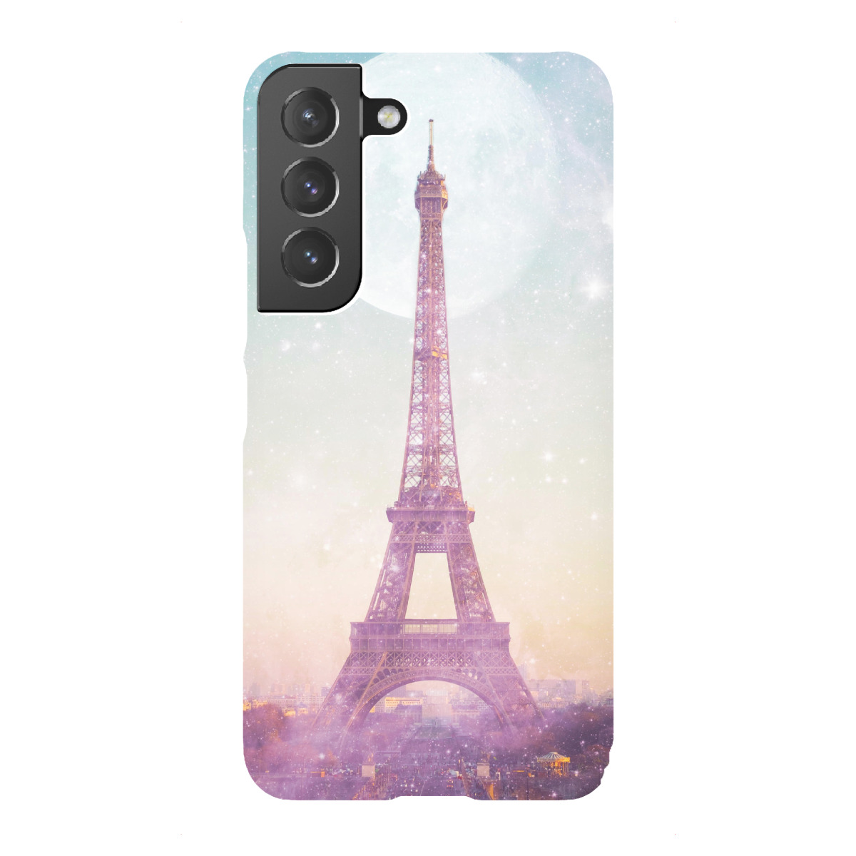 Samsung Galaxy "I LOVE PINK PARIS EIFFEL TOWER" Premium-Case Handyhülle artboxONE