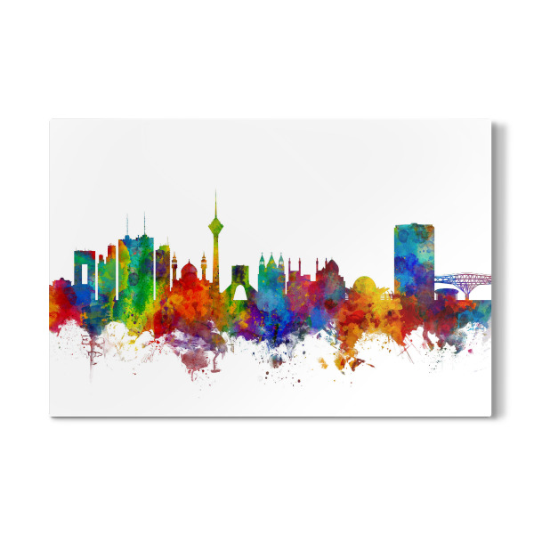 Galerie-Print "Tehran Iran Skyline 2" 30x20 cm artboxONE