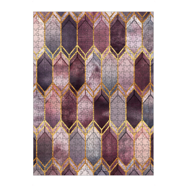 artboxONE Puzzle "Dreamy Stained Glass 1" artboxONE - Abstrakt,Geometrie