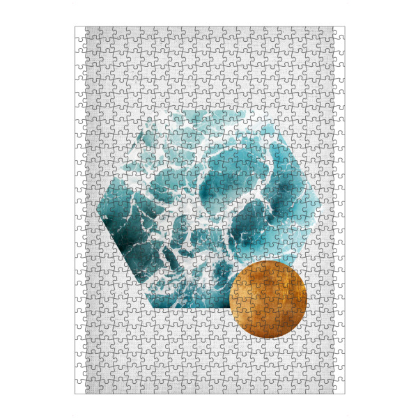 Puzzle Ravensburger "Foam 03" artboxONE - Natur,Reise,Geometrie,Reise / Strand und Meer