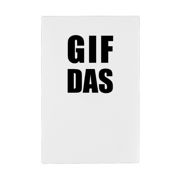 Holzbild "GIF das" artboxONE - Typografie,Schwarzweiß - Gif,Bilder,Worte,Video,Kerstinhedwigwinter,Hedi