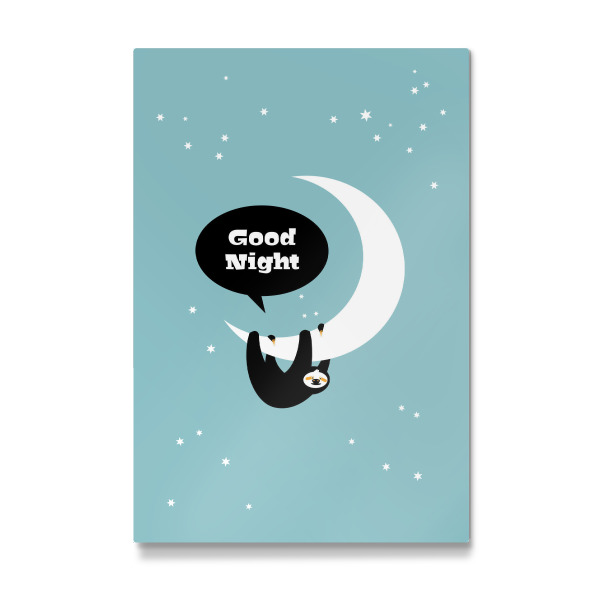 Galerie-Print "Good Night Faultier" 30x20 cm artboxONE