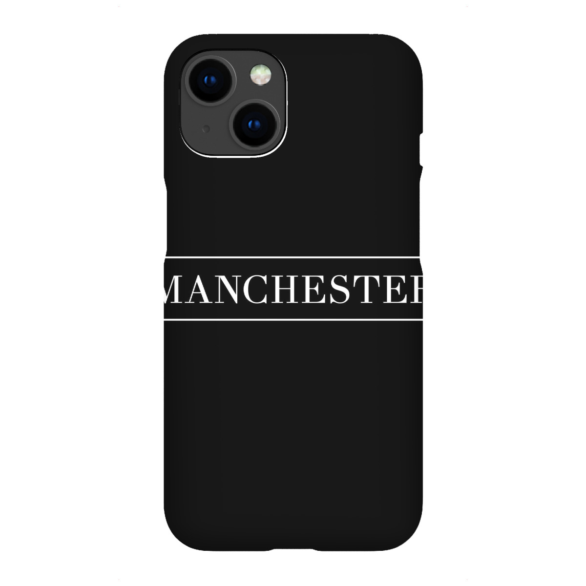 iPhone "MANCHESTER | HORIZONTAL" Premium-Case Handyhülle artboxONE