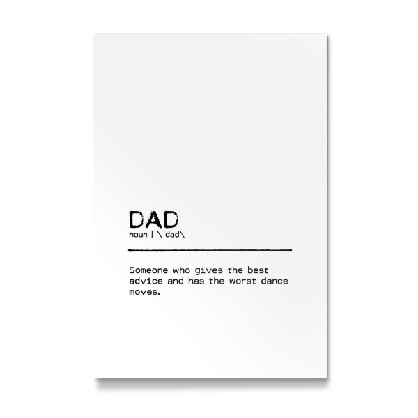Galerie-Print "Dad Quote" 30x20 cm artboxONE