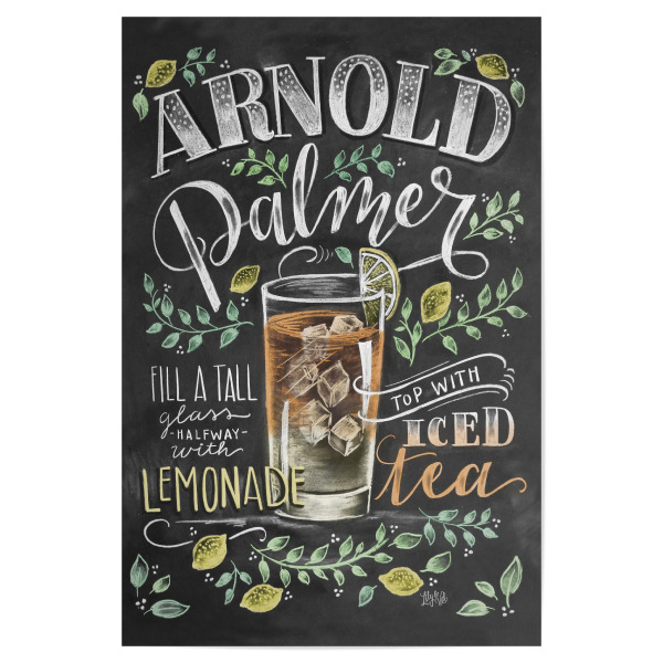 Poster "Arnold Palmer" artboxONE - Typografie,Essen & Trinken