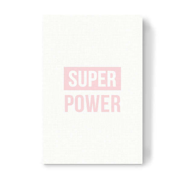 Leinwandbild "Super Power" artboxONE - Typografie,Fashion