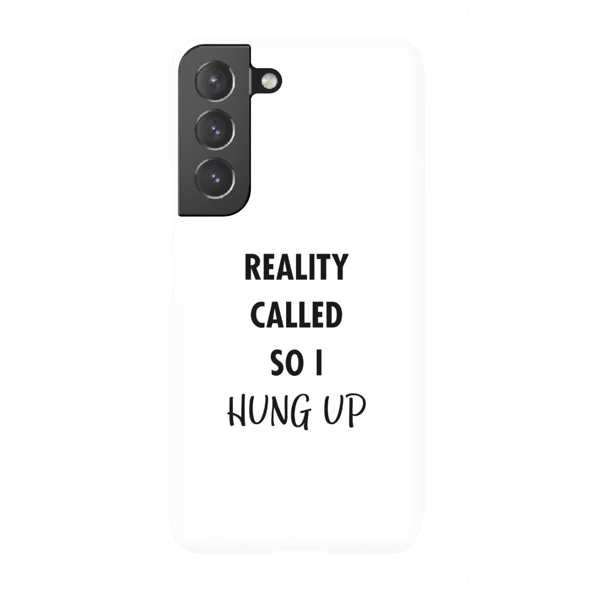 Samsung Galaxy "Reality Called" Premium-Case Handyhülle artboxONE