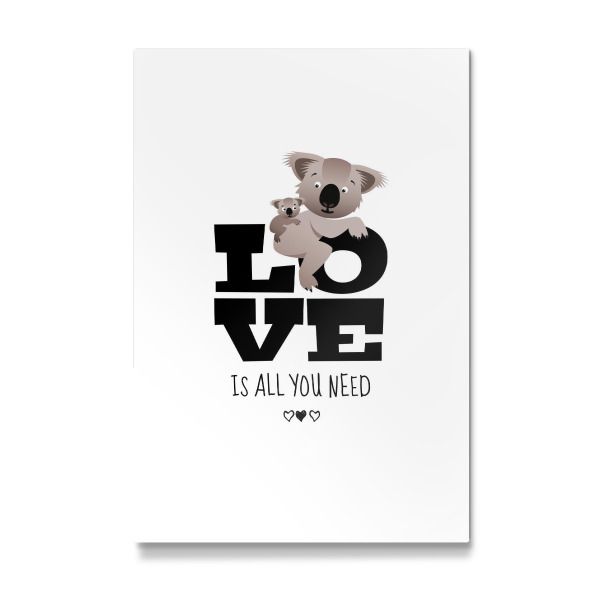 Galerie-Print "Koala – Love is all you need" 30x20 cm artboxONE
