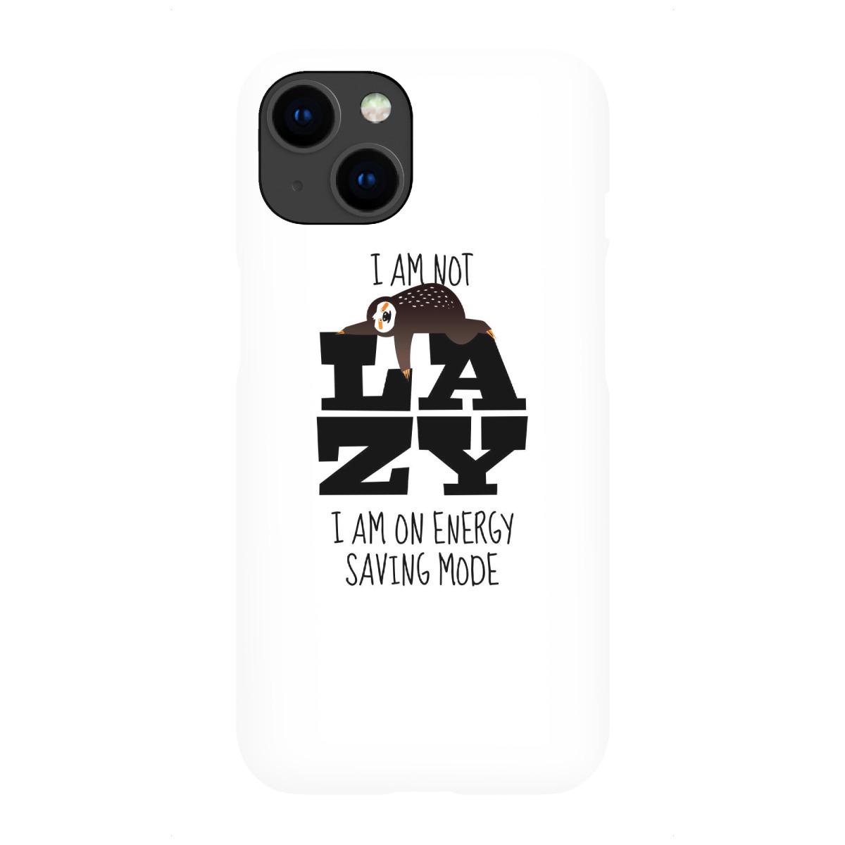 "Sloth: I am not lazy"für iPhone - Premium-Case Handyhülle artboxONE