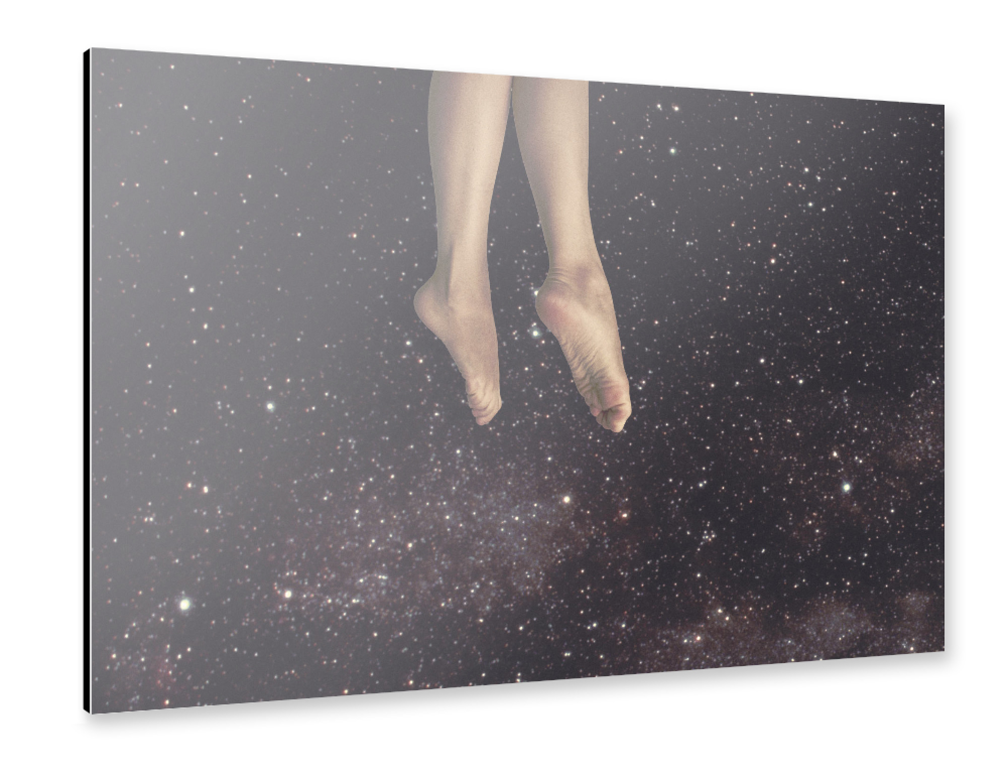 Alu-Dibond "Hung in space" 30x20 cm artboxONE