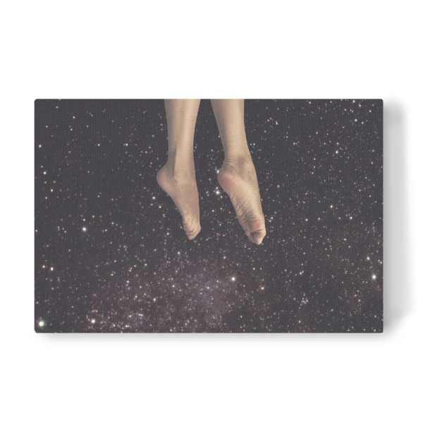 Leinwandbild "Hung in space" artboxONE - Abstrakt,Galaxy
