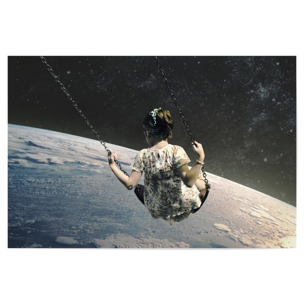 Poster "Swing" artboxONE - Abstrakt,Galaxy - Space,Swing,Galaxy