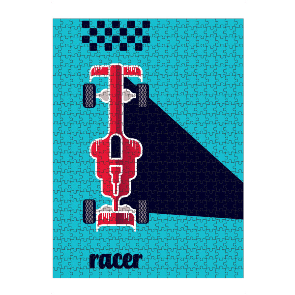 artboxONE Puzzle "Racer 03" artboxONE - Sport / Motorsport,Automobile,Sport,Männer