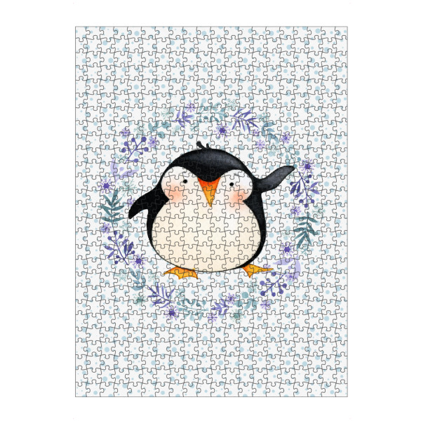 Puzzle Ravensburger "Cute Penguin" artboxONE - Für Kinder,Tiere,Weihnachten