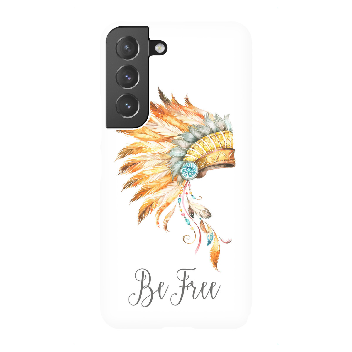 "Be Free Tribal Headdress"für Samsung Galaxy - Premium-Case Handyhülle artboxONE