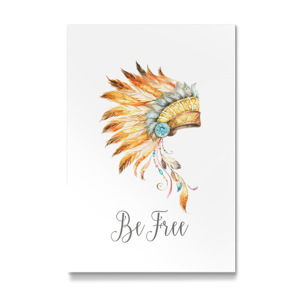 Galerie-Print "Be Free Tribal Headdress" 30x20 cm artboxONE