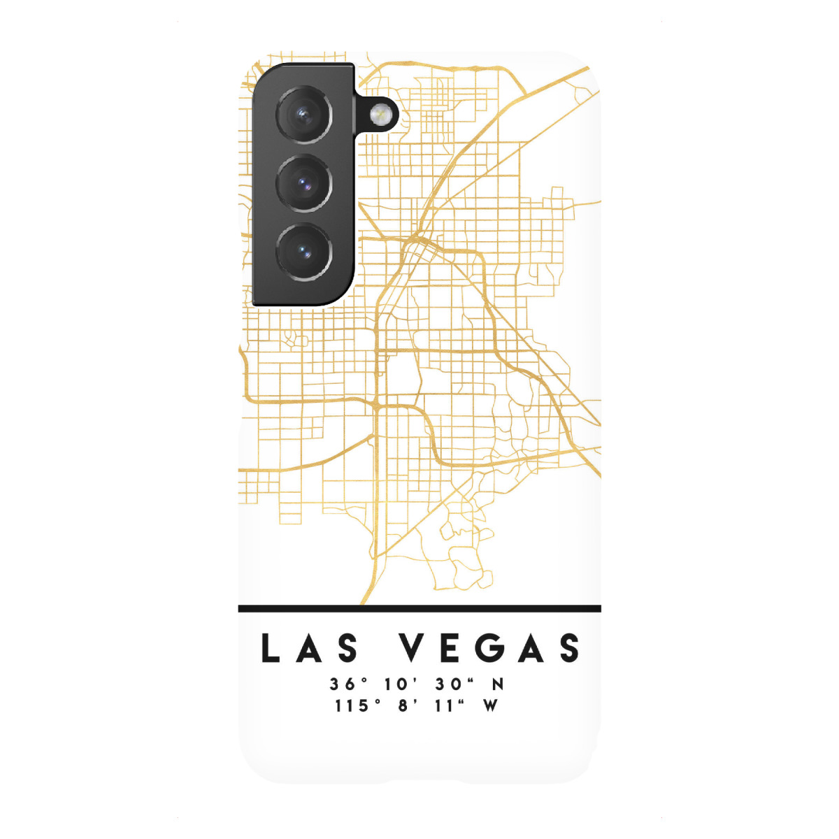 Samsung Galaxy "LAS VEGAS NEVADA STREET MAP ART" Premium-Case Handyhülle artboxONE
