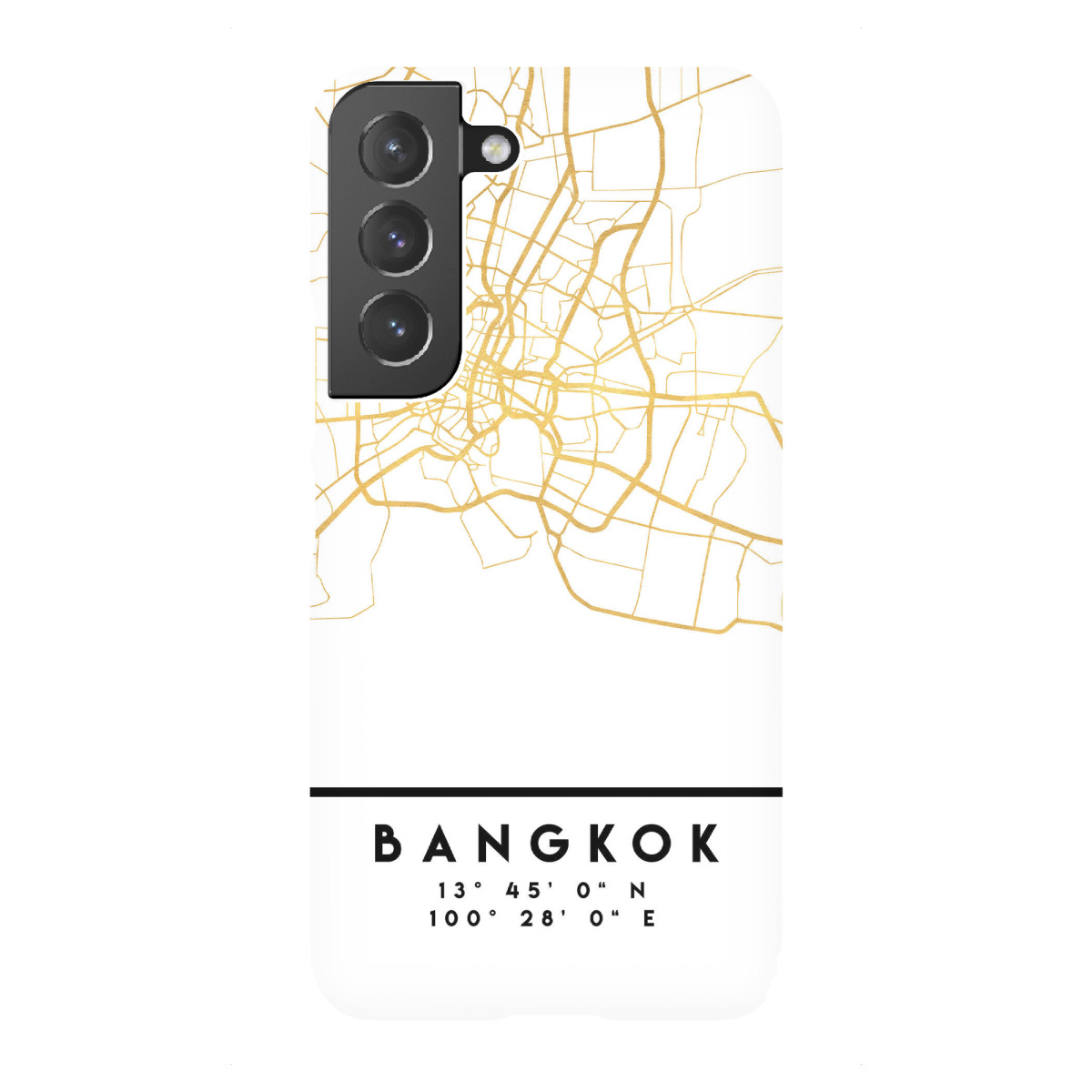 "BANGKOK THAILAND STREET MAP ART"für Samsung Galaxy - Premium-Case Handyhülle artboxONE