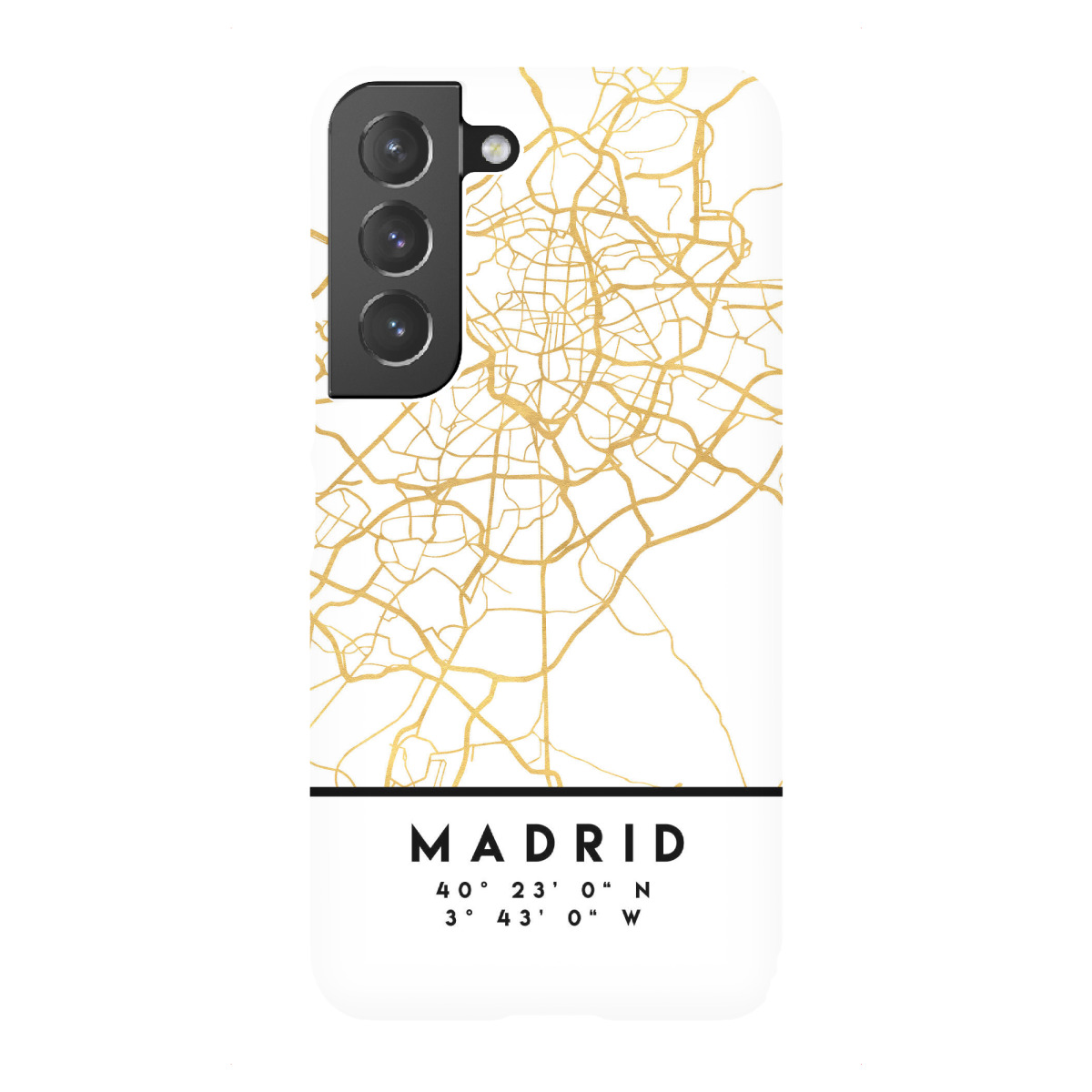 Samsung Galaxy "MADRID SPAIN STREET MAP ART" Premium-Case Handyhülle artboxONE
