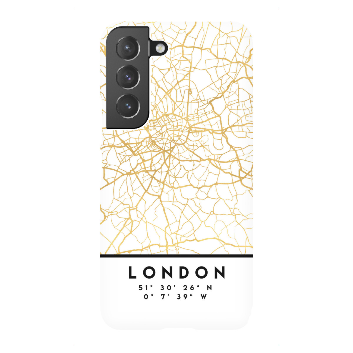 Samsung Galaxy "LONDON ENGLAND STREET MAP ART" Premium-Case Handyhülle artboxONE
