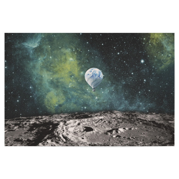 Poster "FLOATING THROUGH SPACE" artboxONE - Galaxy