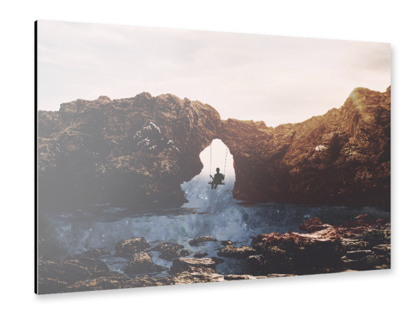 Alu-Dibond "PLAYGROUND UNIVERSE" 30x20 cm artboxONE