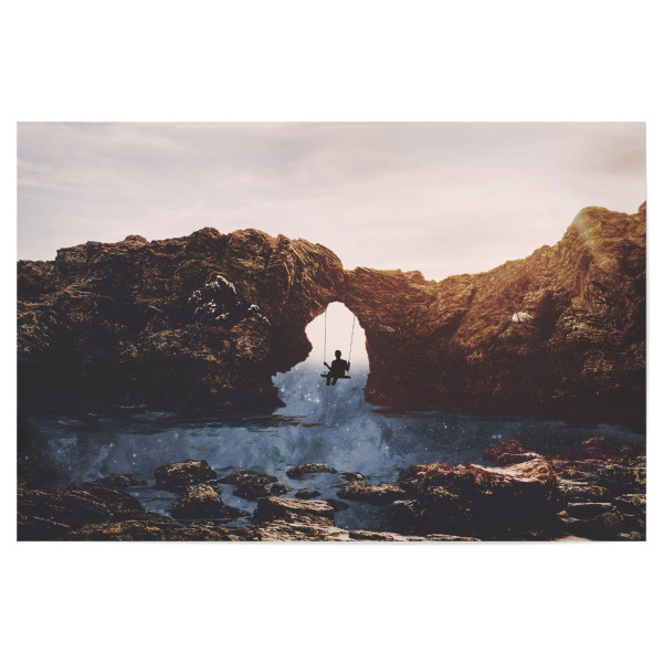 Poster "PLAYGROUND UNIVERSE" artboxONE - Galaxy