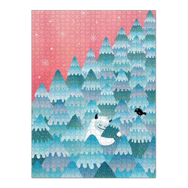 Puzzle Ravensburger "Tree Hugger" artboxONE - Für Kinder,Liebe,Weihnachten