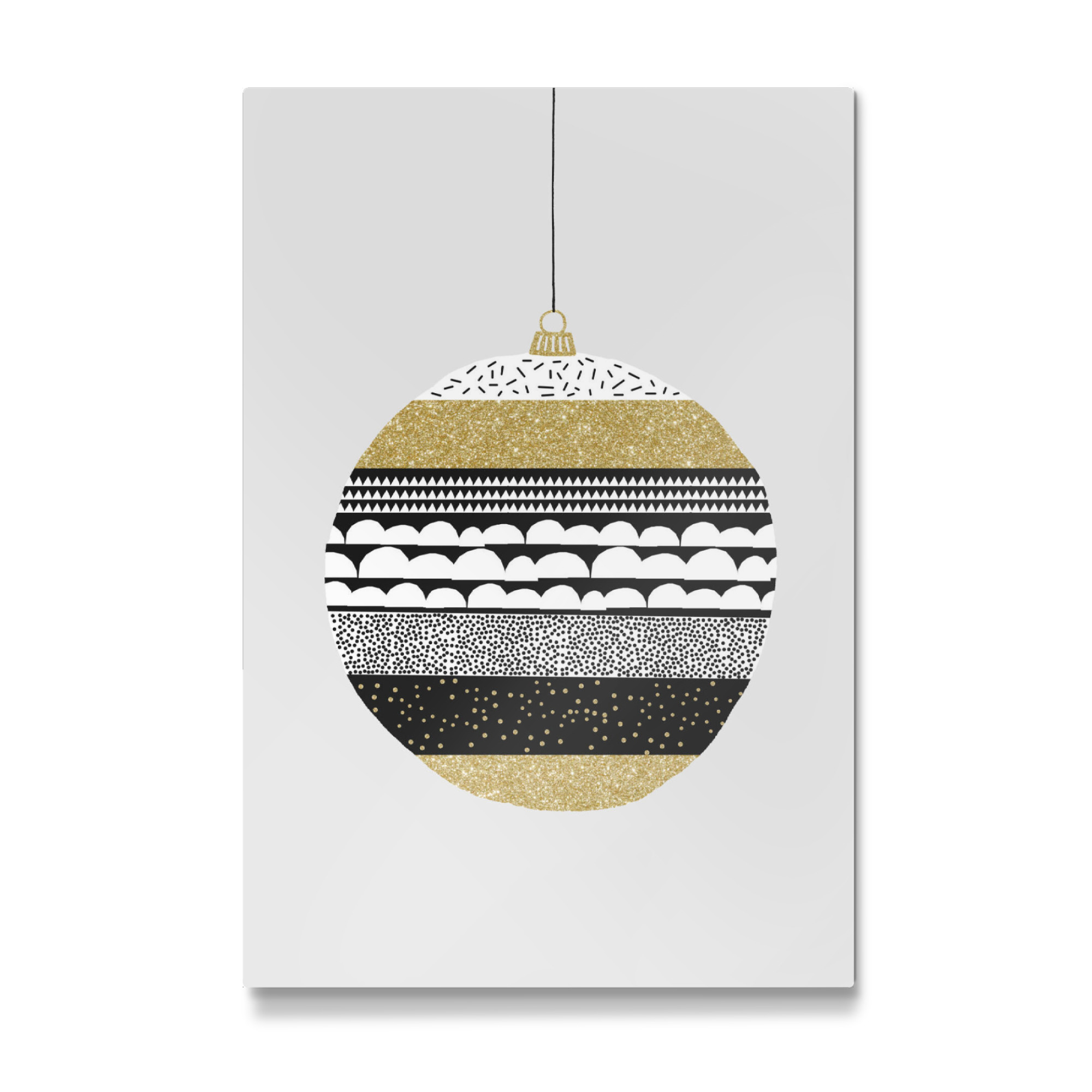 Galerie-Print "Weihnachtskugel 2" 75x50 cm artboxONE