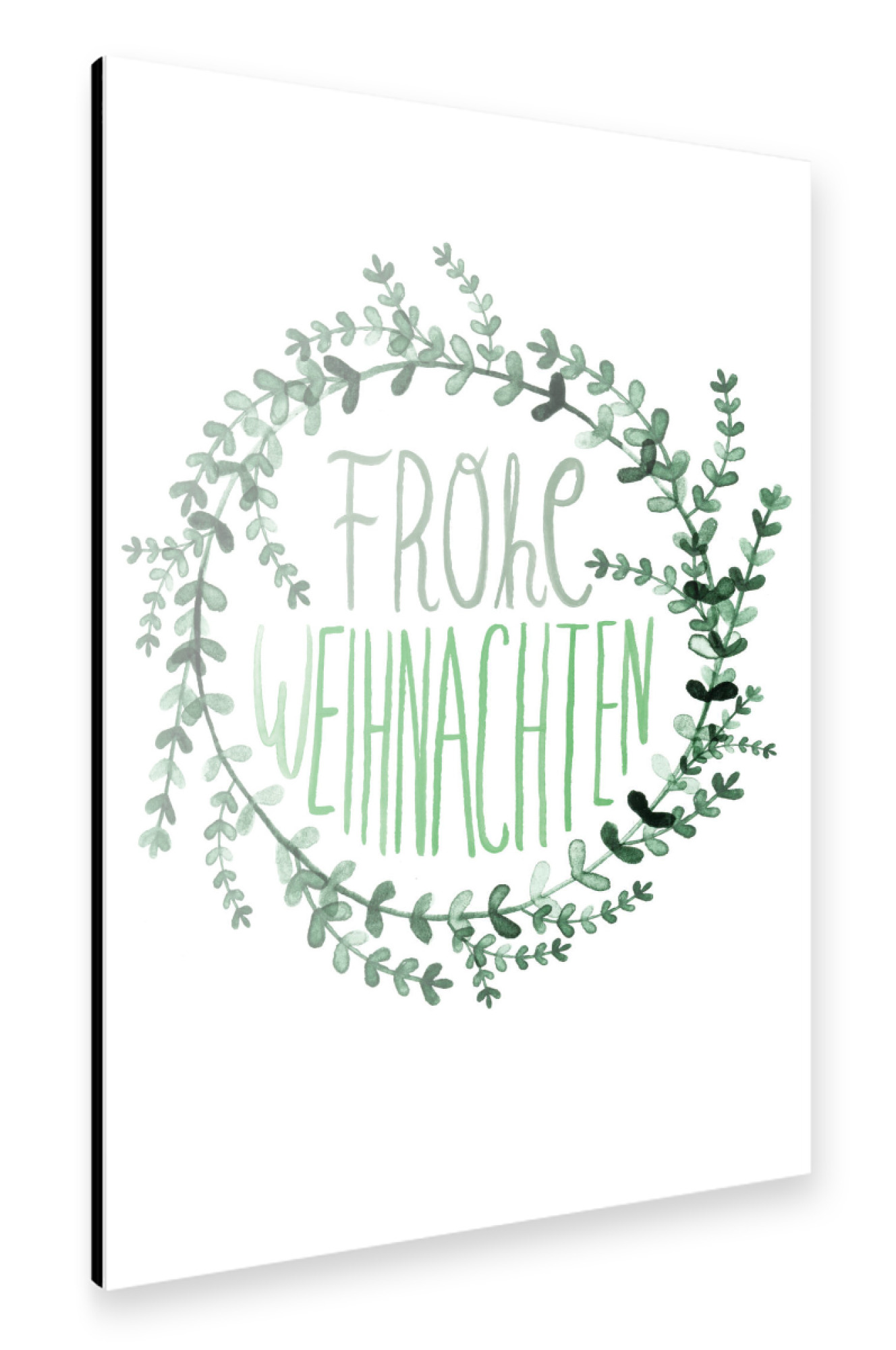 Alu-Dibond "Evergreen 3" 75x50 cm artboxONE