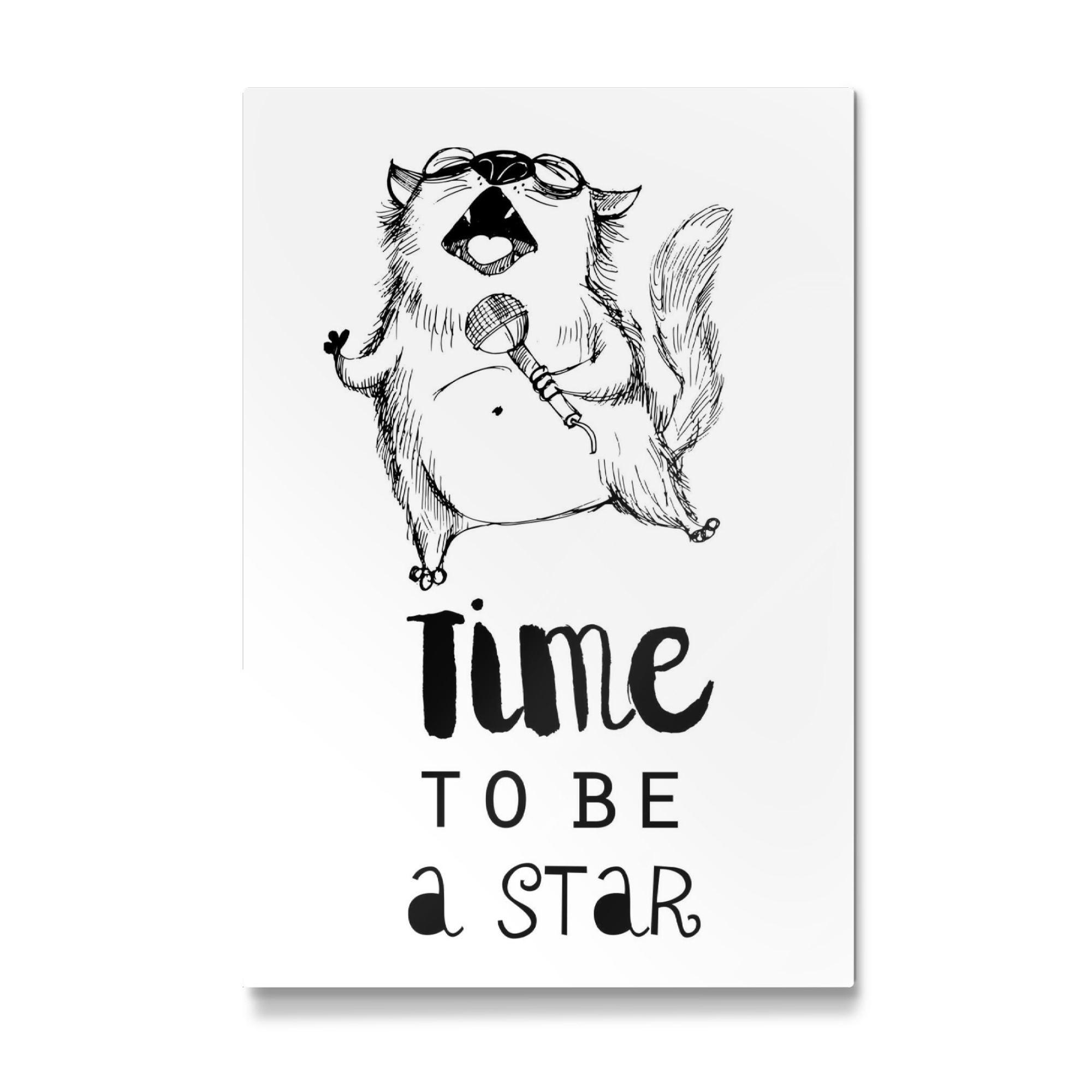 Galerie-Print "Time to be a star" 75x50 cm artboxONE