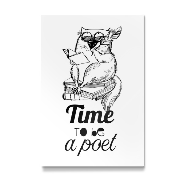 Galerie-Print "Time to be a poet" 30x20 cm artboxONE