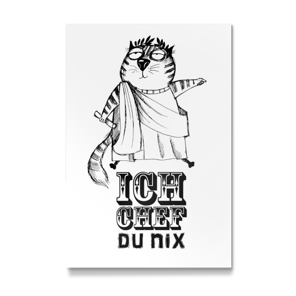 Galerie-Print "Bin chef du nix" 30x20 cm artboxONE