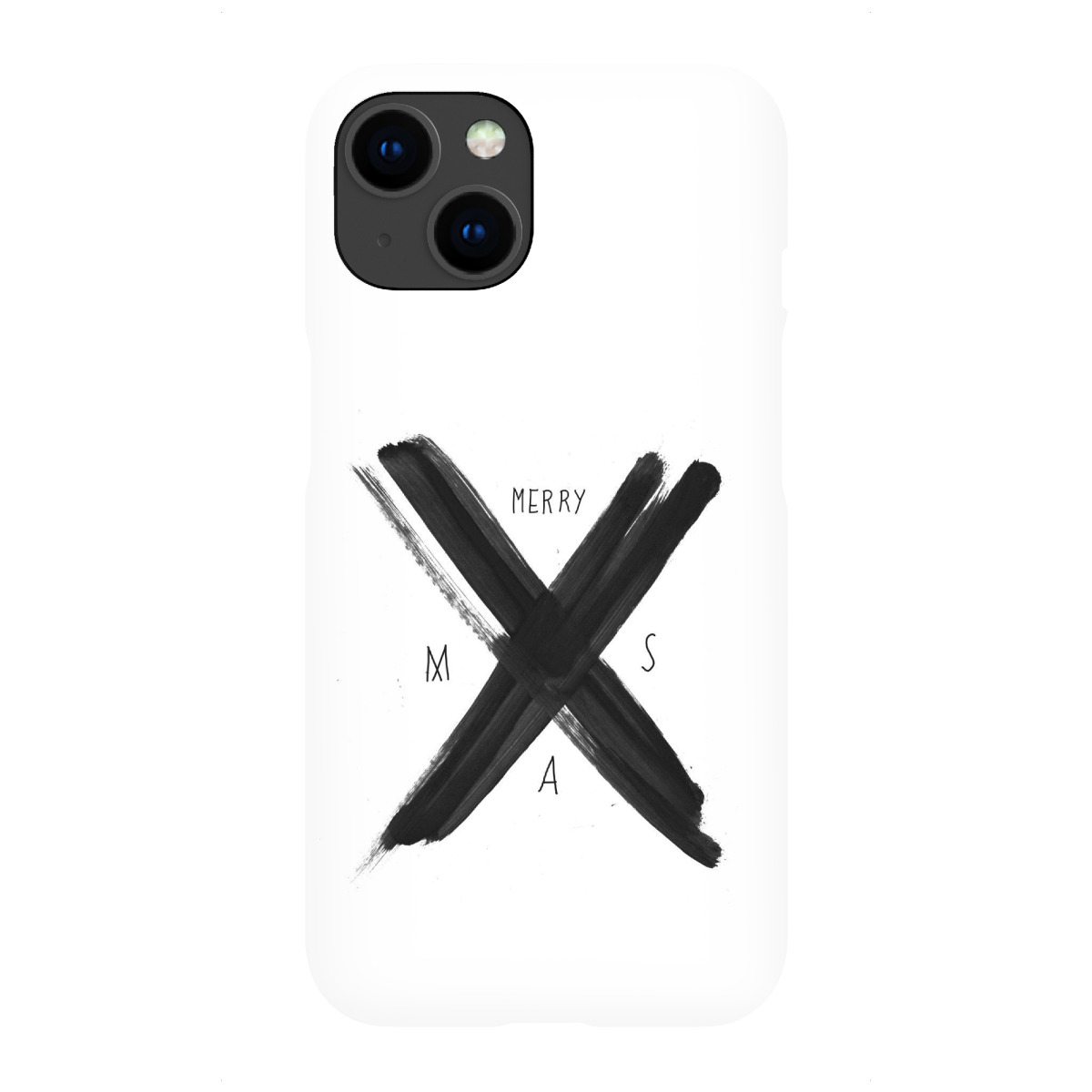 iPhone "X Mas - X" Premium-Case Handyhülle artboxONE