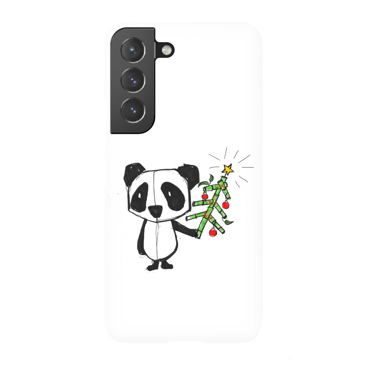 Samsung Galaxy "Panda X Mas" Premium-Case Handyhülle artboxONE