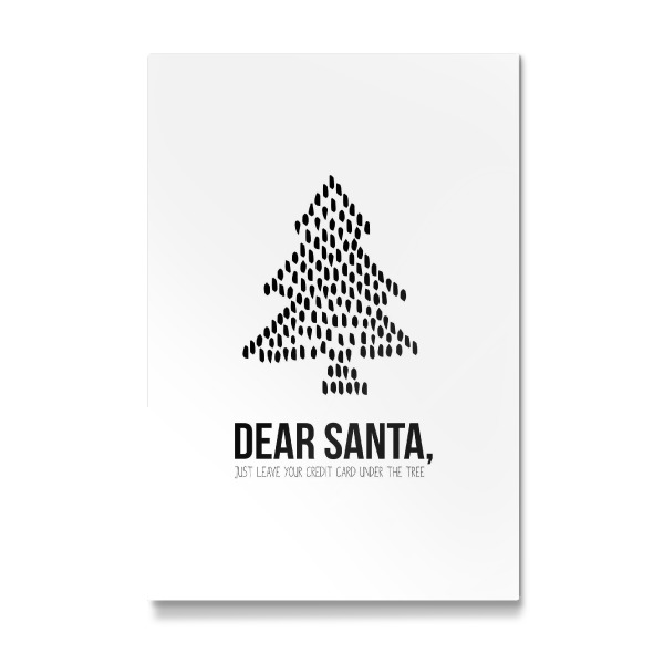 Galerie-Print "Dear Santa 5" 30x20 cm artboxONE