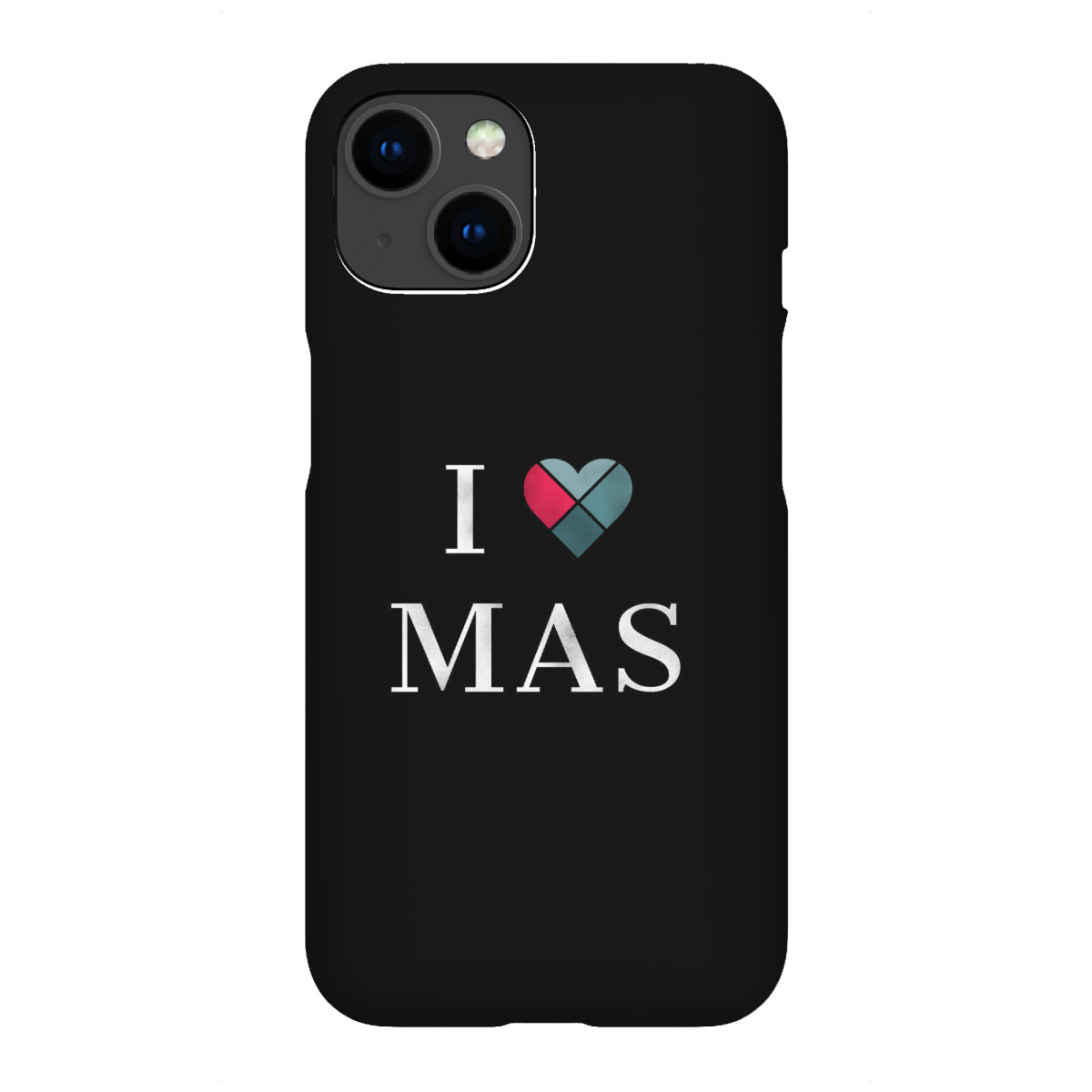 iPhone "I Love X Mas" Premium-Case Handyhülle artboxONE