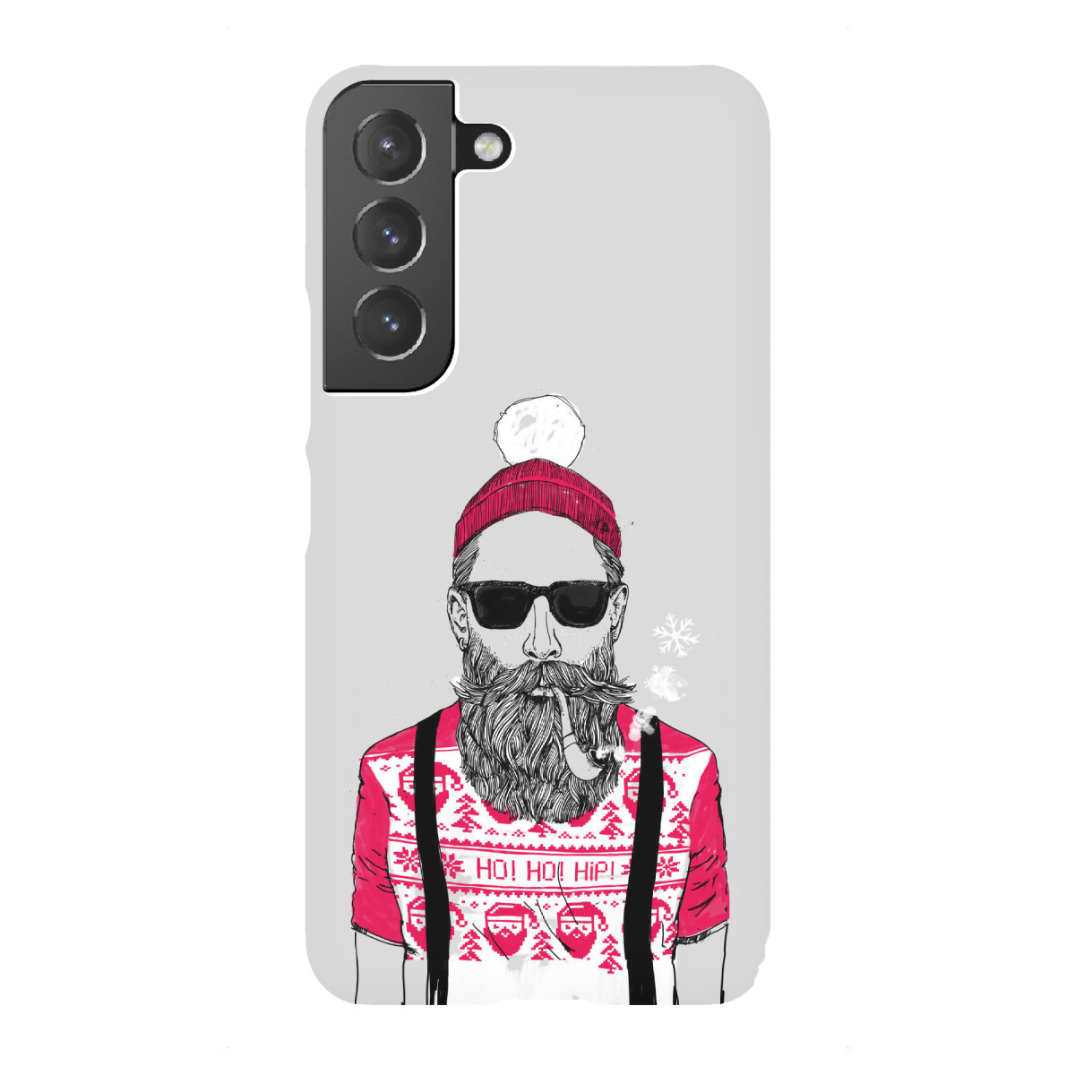 Samsung Galaxy "Ho! Ho! Hipster!" Premium-Case Handyhülle artboxONE